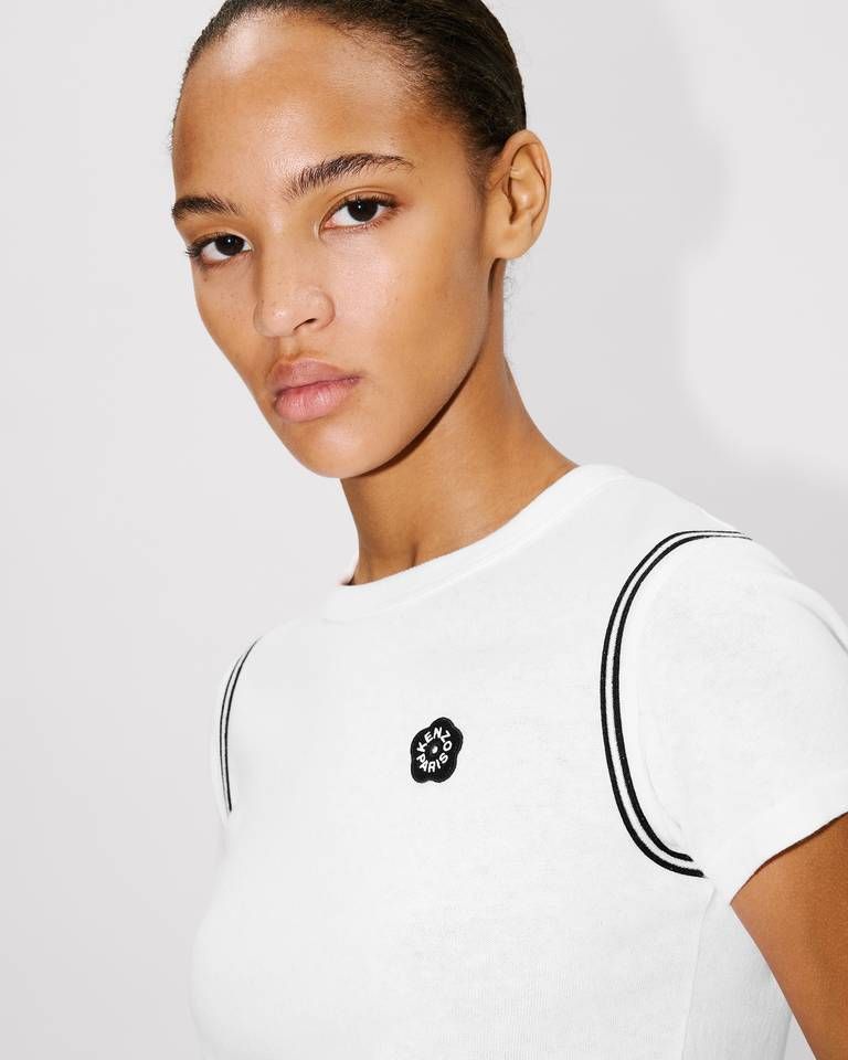 Kenzo - Áo thun cotton thêu họa tiết KENZO Boke Flower 2.0