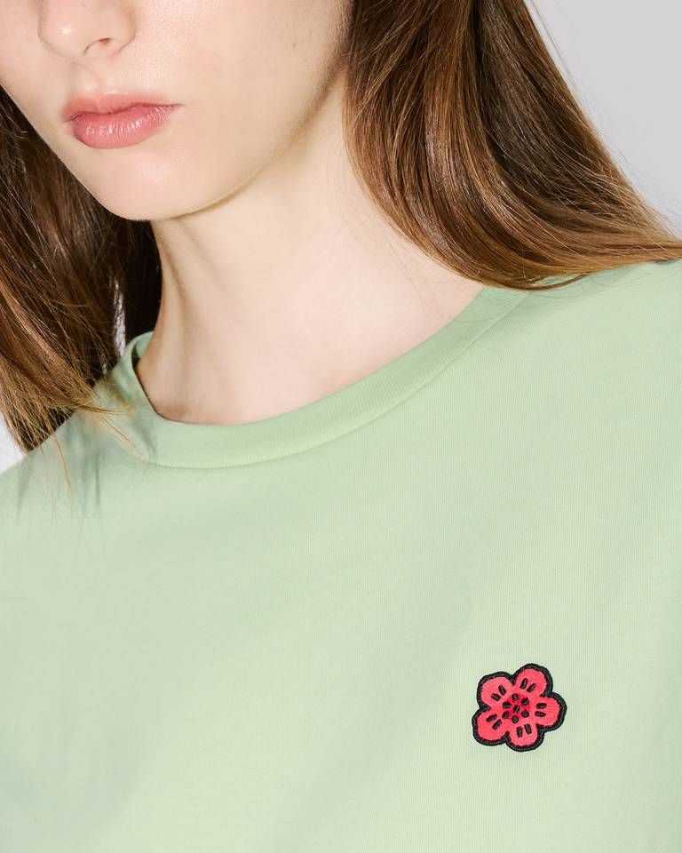 Kenzo - Áo thun cotton thêu KENZO Boke Flowers