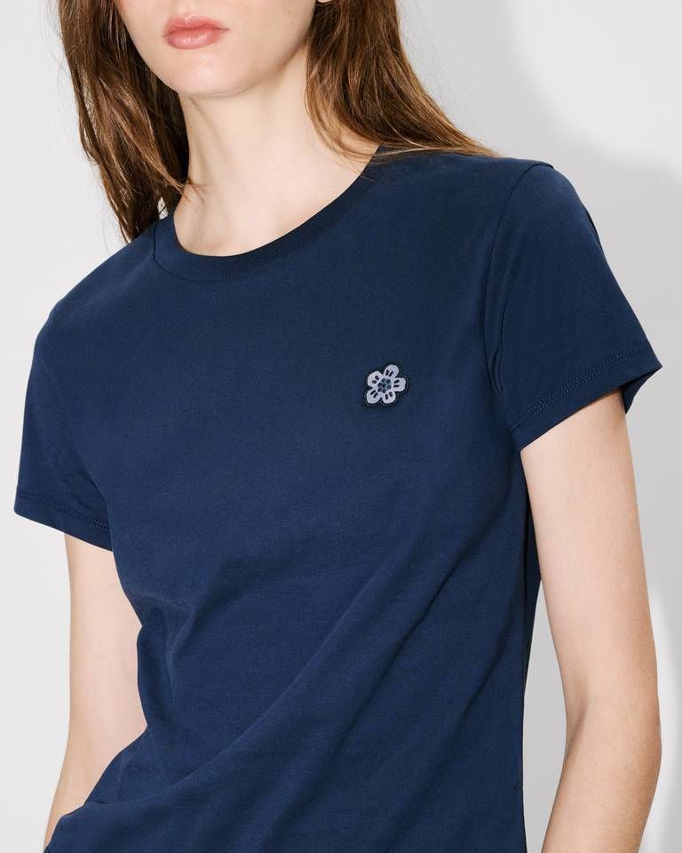 Kenzo - Áo thun cotton thêu KENZO Boke Flowers