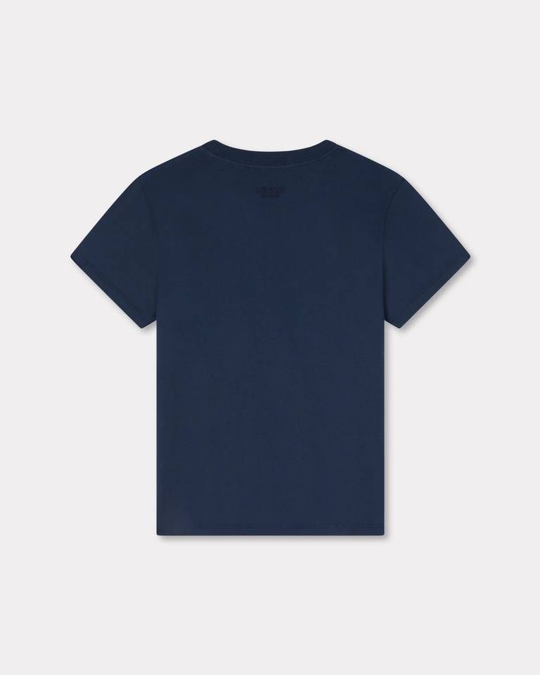Kenzo - Áo thun cotton thêu KENZO Boke Flowers