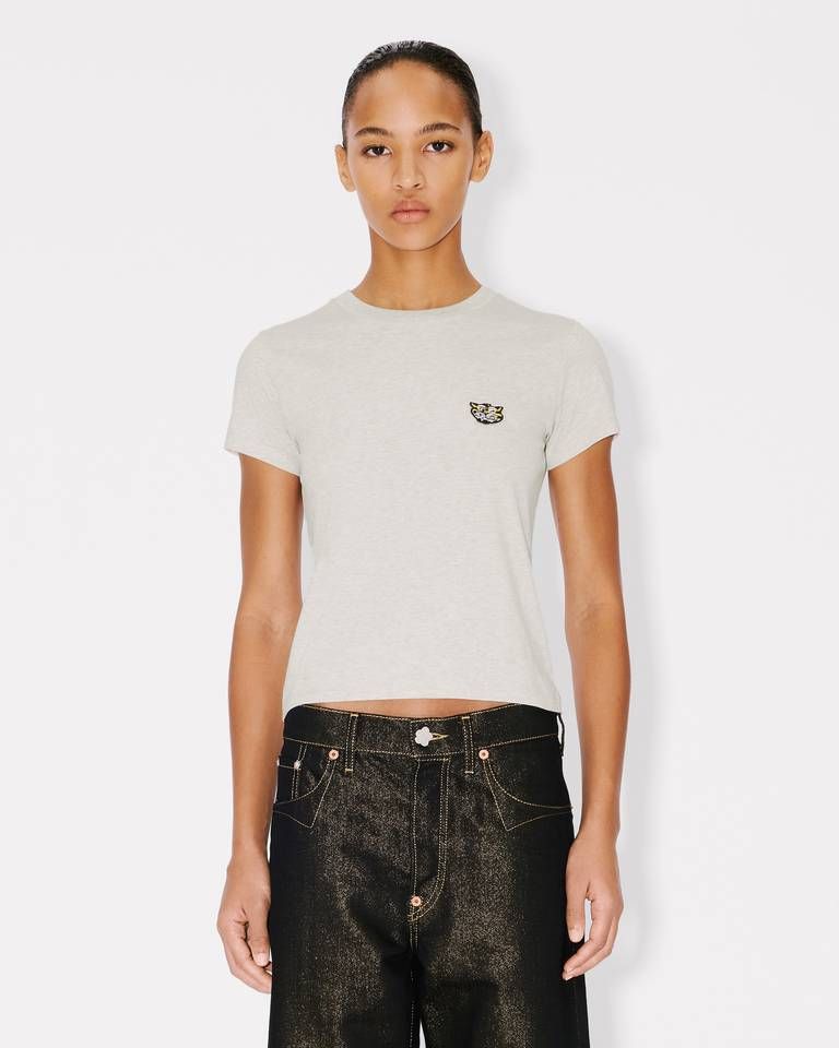 Kenzo - Áo thun cotton thêu KENZO Wild Tiger