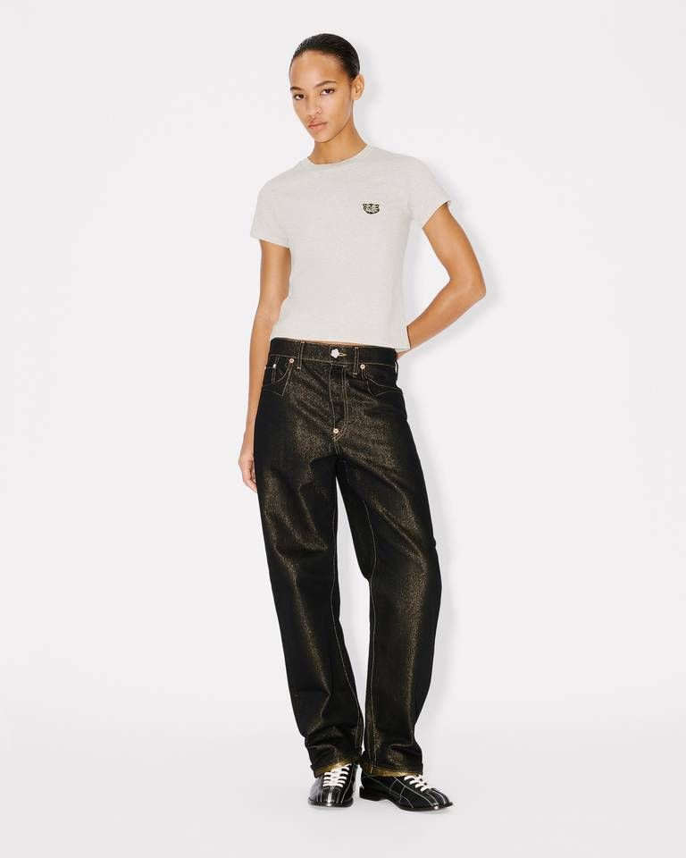 Kenzo - Áo thun cotton thêu KENZO Wild Tiger
