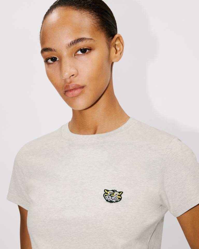 Kenzo - Áo thun cotton thêu KENZO Wild Tiger