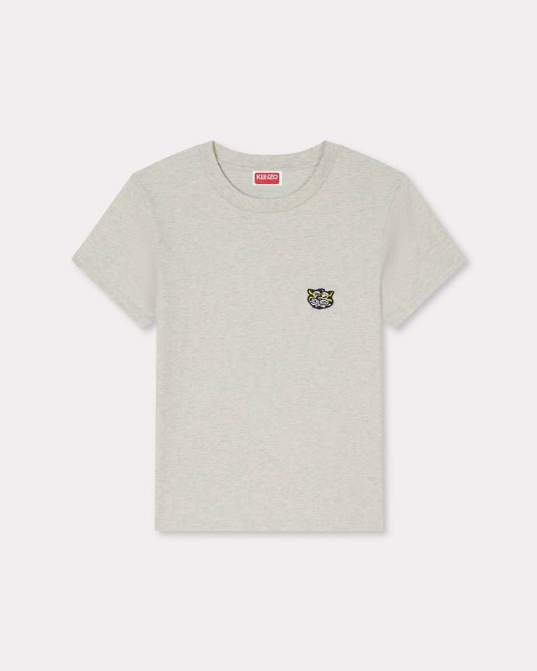 Áo thun cotton thêu KENZO Wild Tiger
