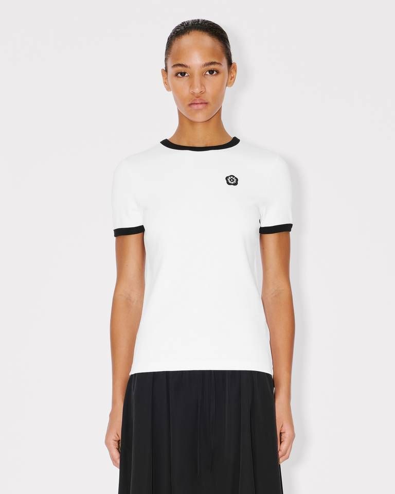 Kenzo - Áo thun cotton thêu họa tiết KENZO Boke Flower 2.0