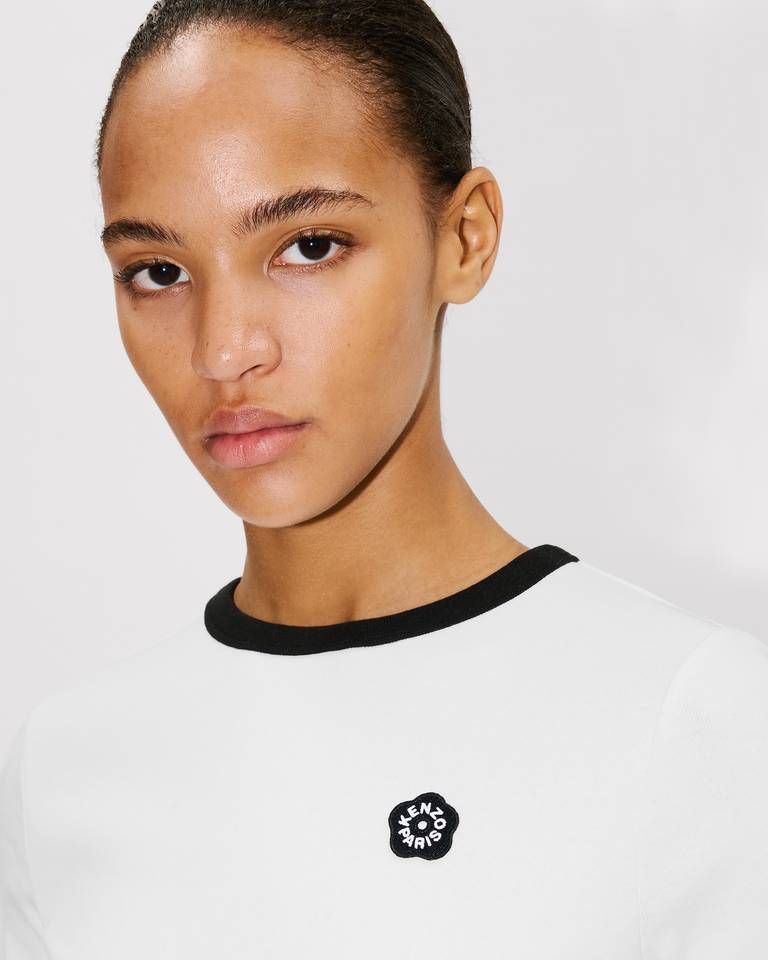 Kenzo - Áo thun cotton thêu họa tiết KENZO Boke Flower 2.0