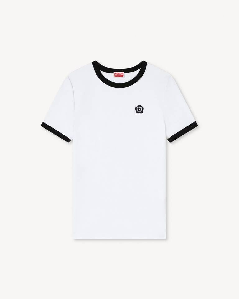 Áo thun cotton thêu họa tiết KENZO Boke Flower 2.0