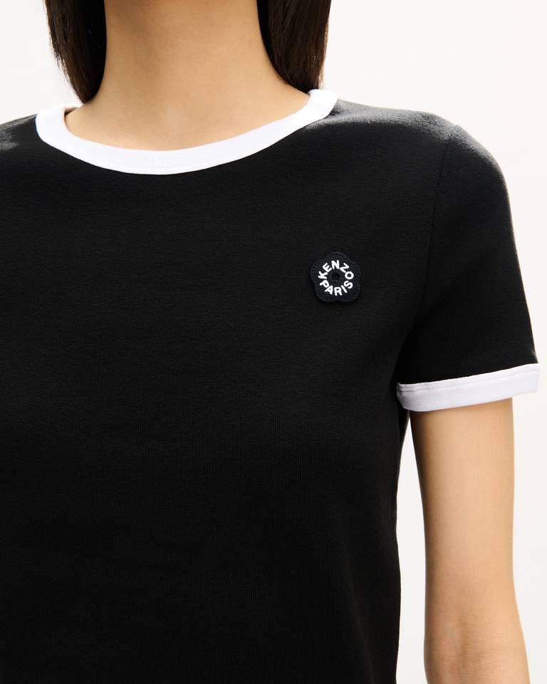 Kenzo - Áo thun cotton thêu họa tiết KENZO Boke Flower 2.0