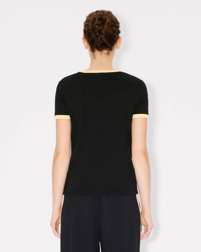 Kenzo - Áo thun cotton thêu họa tiết KENZO Boke Flower 2.0