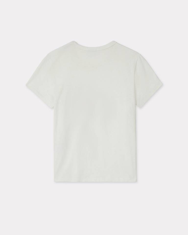 Kenzo - Áo thun KENZO Archive Rose viền cotton