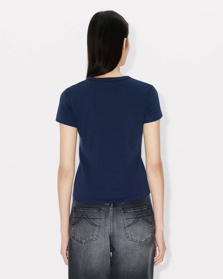 Kenzo - Áo thun KENZO Archive Rose viền cotton