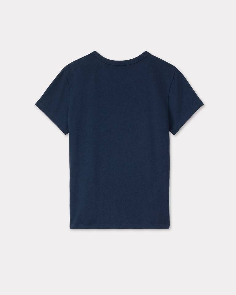 Kenzo - Áo thun KENZO Archive Rose viền cotton