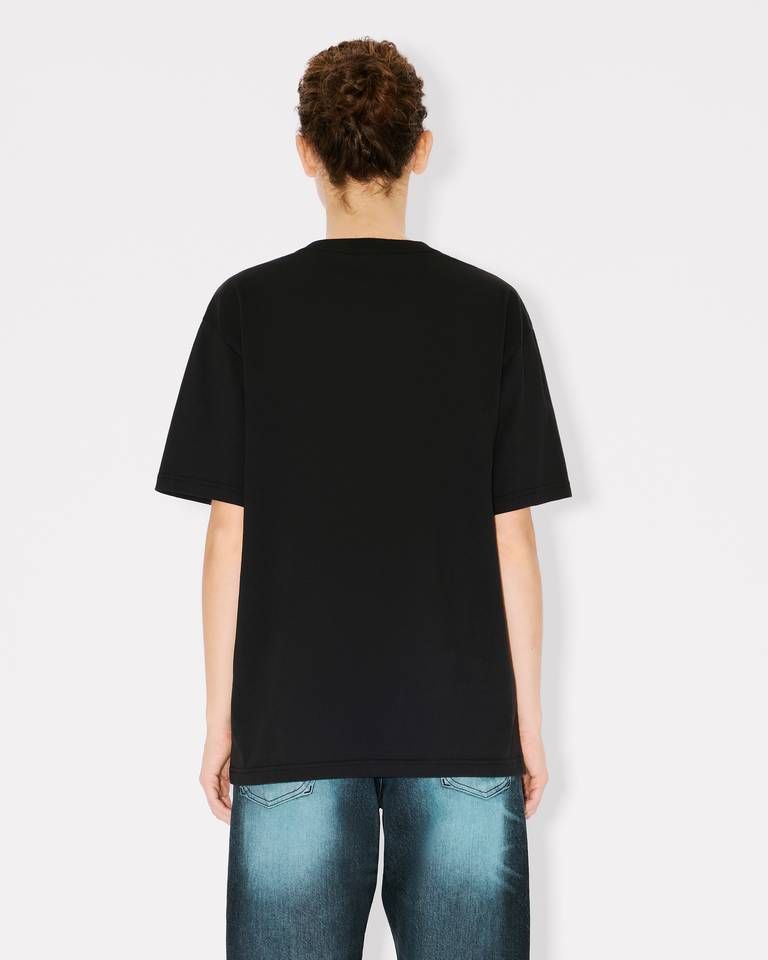 Kenzo - Áo thun cotton KENZO Boke Heart dáng loose fit