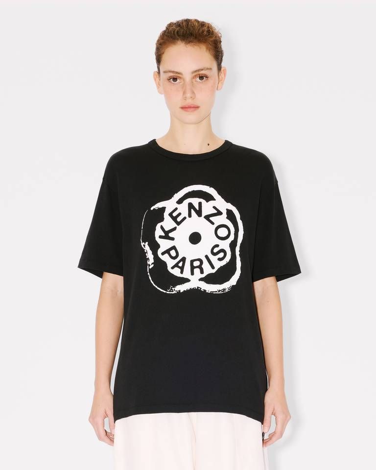 Áo thun cotton KENZO Boke Flower 2.0 dáng loose