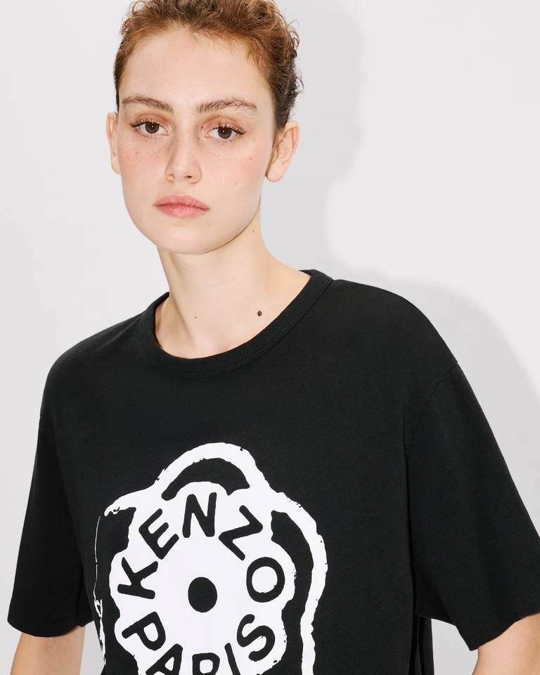 Áo thun cotton KENZO Boke Flower 2.0 dáng loose