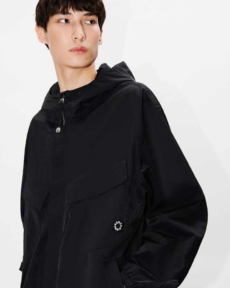Kenzo - Áo khoác gió ngắn Boke Flower 2.0