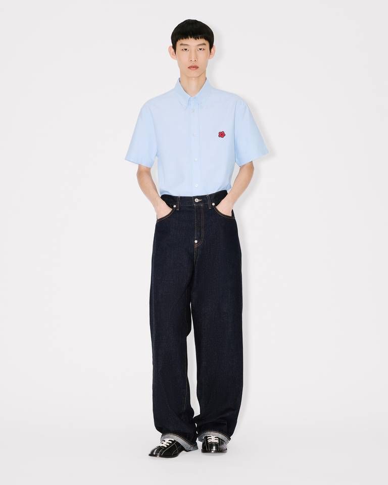 Kenzo - Áo sơ mi KENZO Boke Flower vải cotton oxford