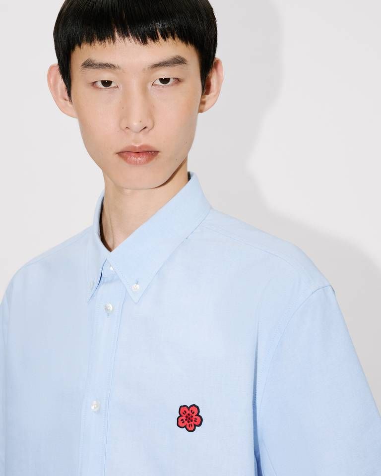 Kenzo - Áo sơ mi KENZO Boke Flower vải cotton oxford