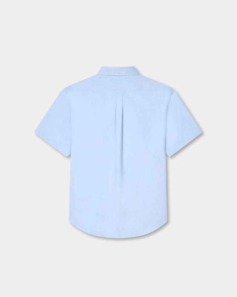 Kenzo - Áo sơ mi KENZO Boke Flower vải cotton oxford