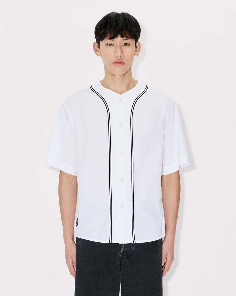 Kenzo - Áo thun cotton poplin bóng chày KENZO Boke Flower 2.0