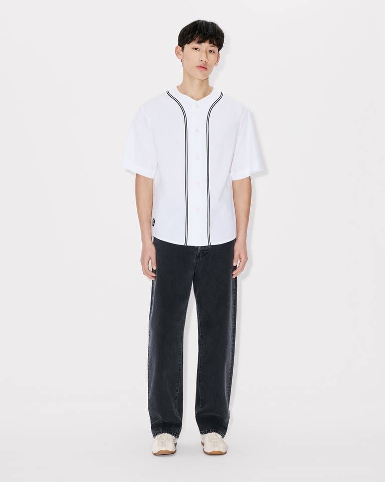 Kenzo - Áo thun cotton poplin bóng chày KENZO Boke Flower 2.0