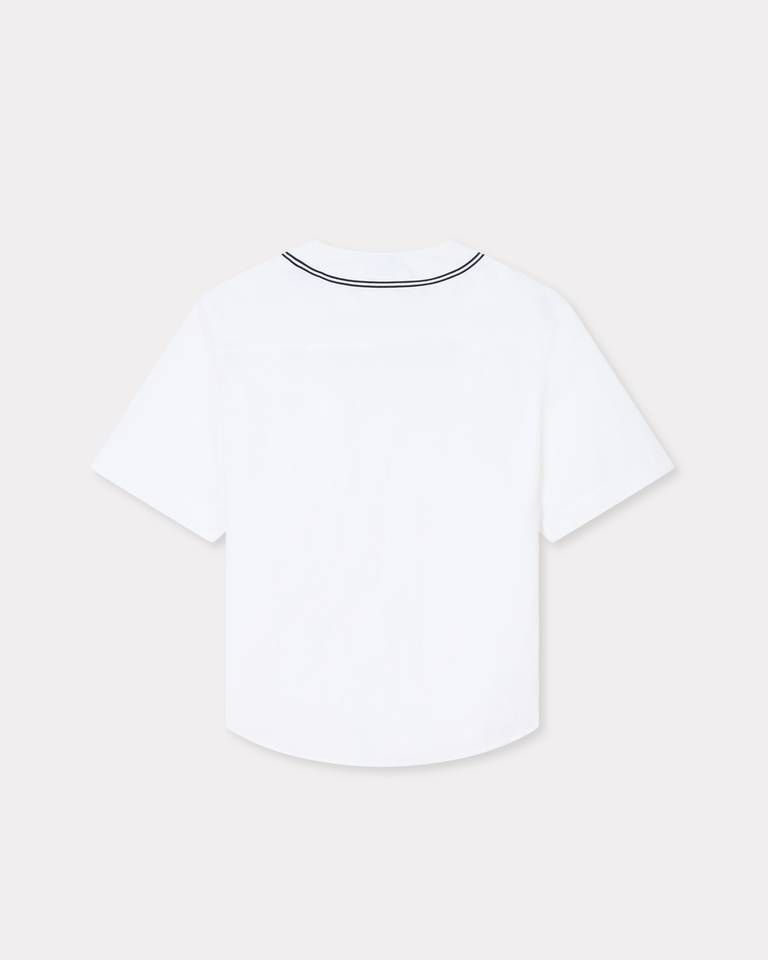 Kenzo - Áo thun cotton poplin bóng chày KENZO Boke Flower 2.0