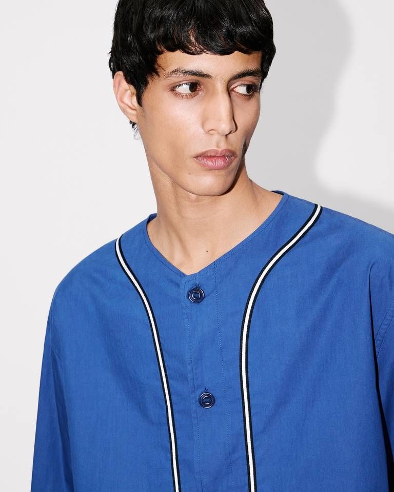Kenzo - Áo thun cotton poplin bóng chày KENZO Boke Flower 2.0
