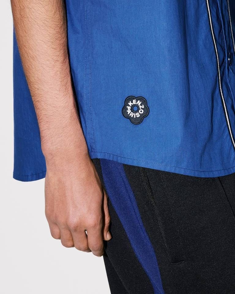 Kenzo - Áo thun cotton poplin bóng chày KENZO Boke Flower 2.0