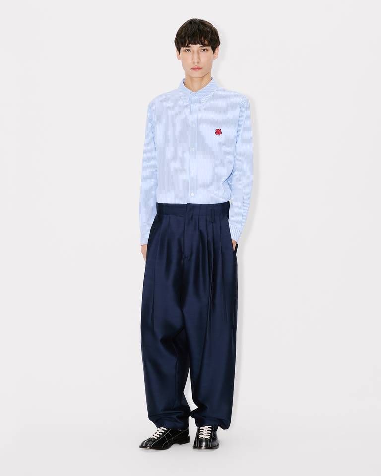 Kenzo - Áo sơ mi cotton seersucker KENZO Boke Flower