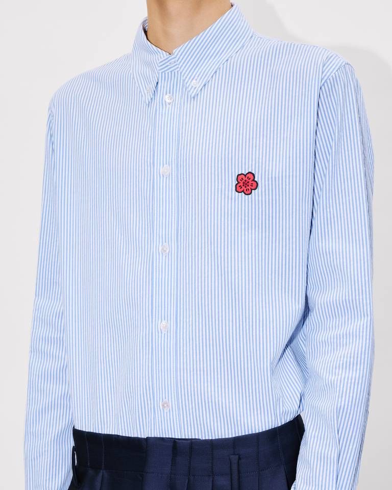 Kenzo - Áo sơ mi cotton seersucker KENZO Boke Flower