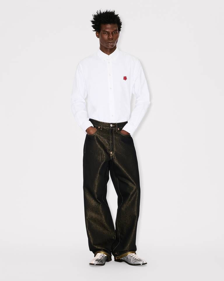 Kenzo - Áo sơ mi cotton oxford KENZO Boke Flower