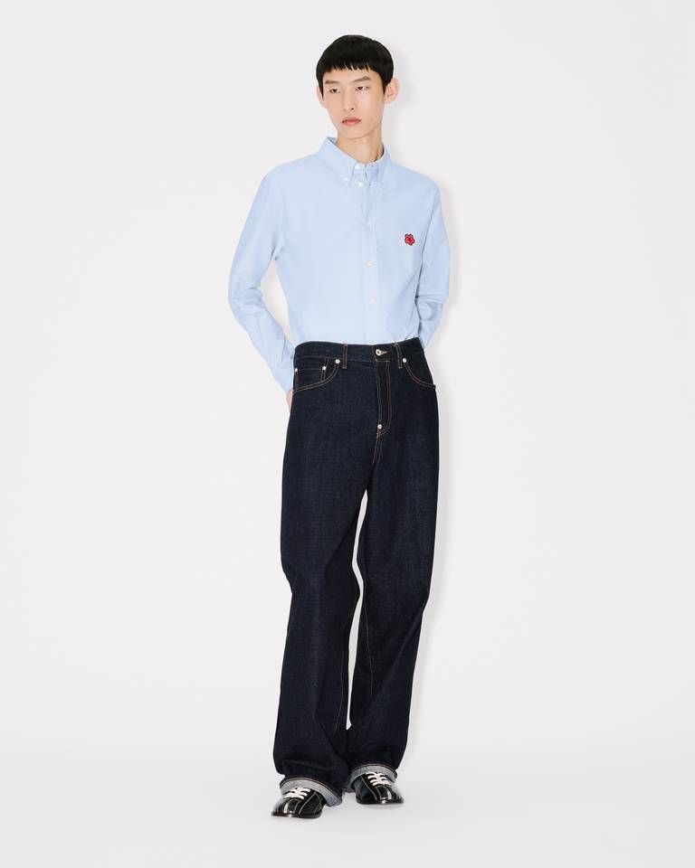 Kenzo - Áo sơ mi cotton oxford KENZO Boke Flower