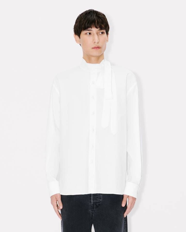 Kenzo - Áo sơ mi KENZO cổ nơ