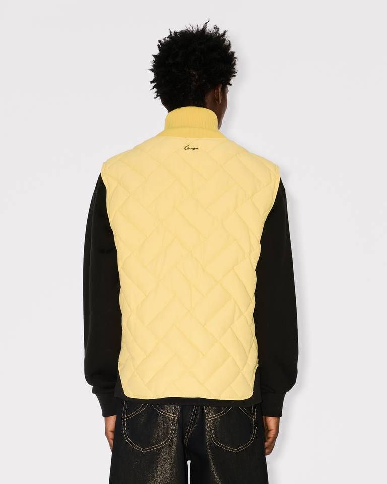 Kenzo - Áo gile chần bông KENZO Weave