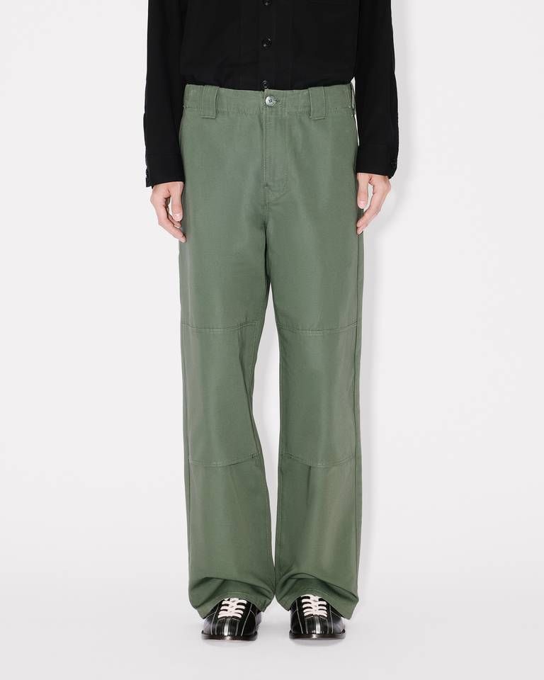 Kenzo - Quần chinos cotton KENZO ống rộng