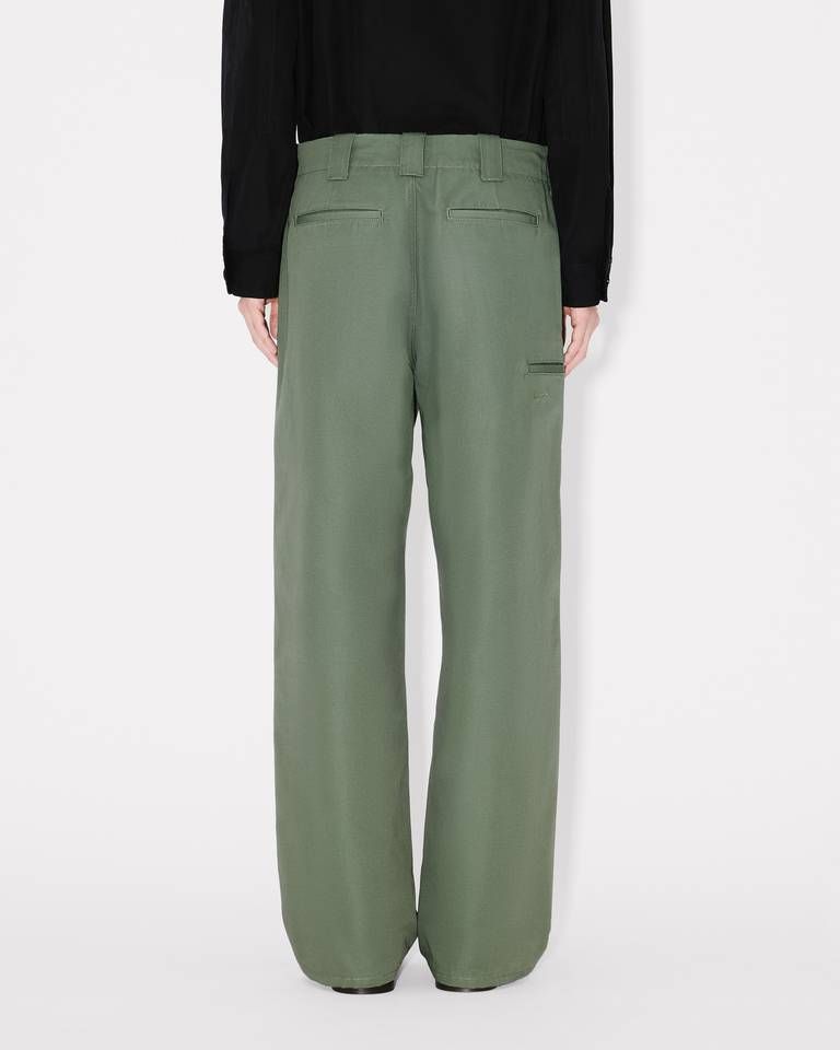 Kenzo - Quần chinos cotton KENZO ống rộng