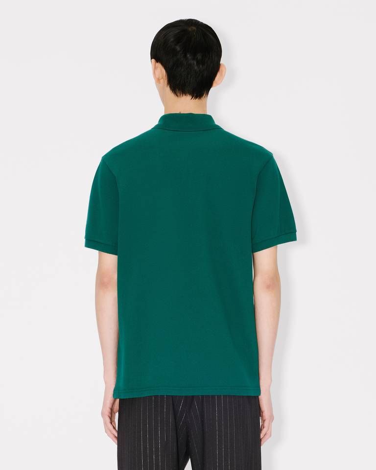 Kenzo - Áo polo cotton slim-fit thêu KENZO Winter Holidays