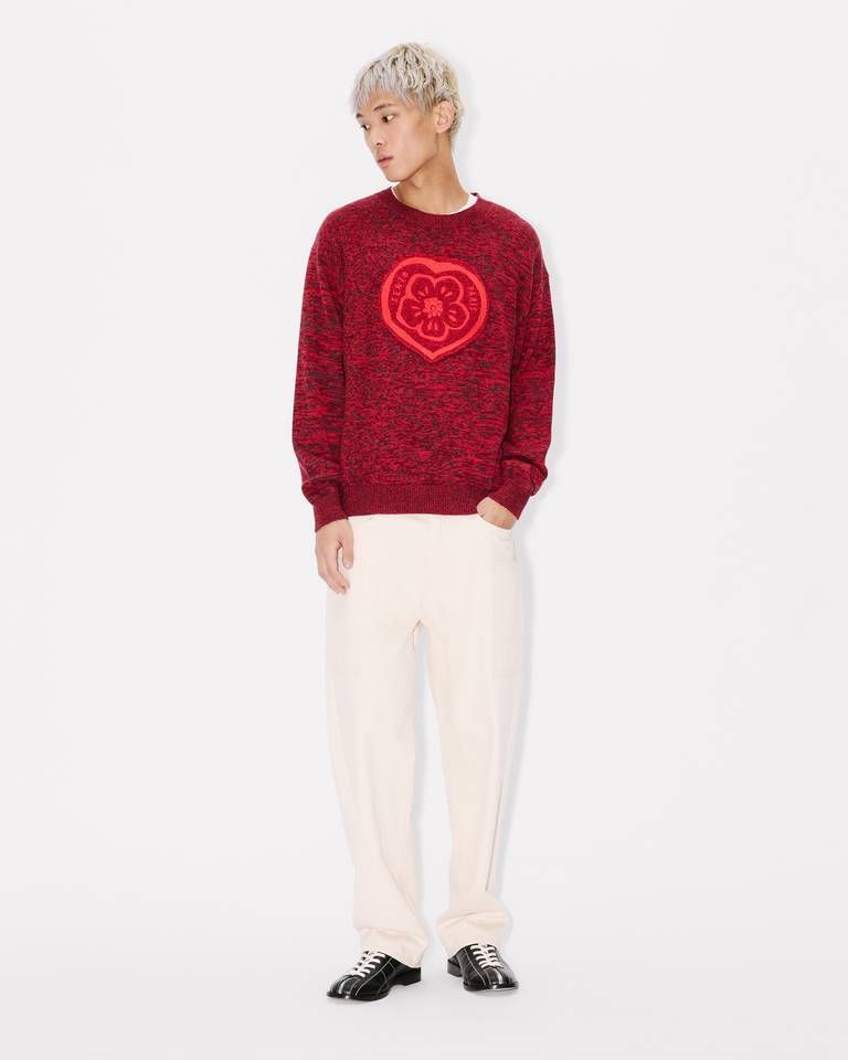 Kenzo - Áo len cotton nam thêu KENZO Boke Heart