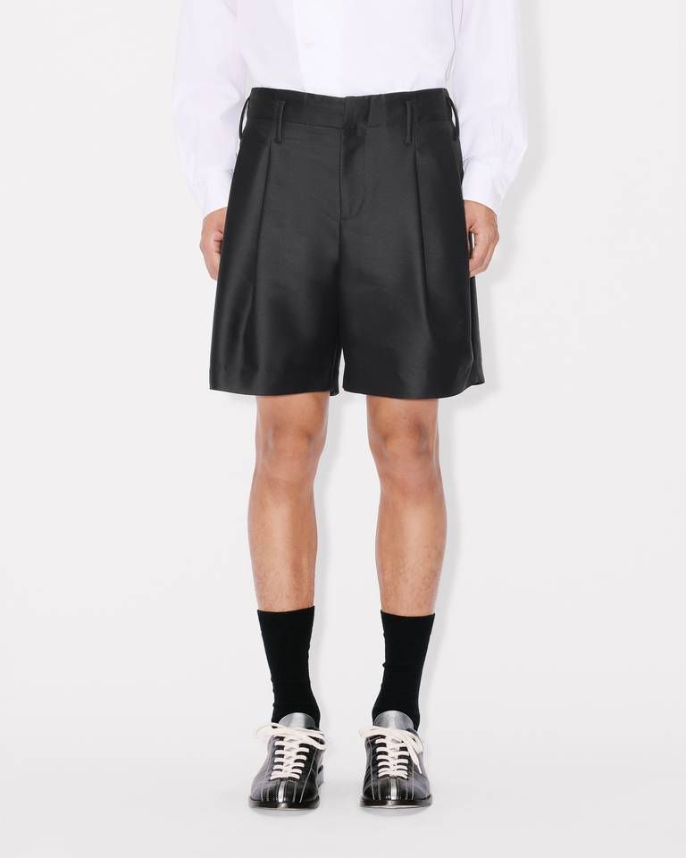 Kenzo - Quần short KENZO may đo từ len nguyên chất và lụa