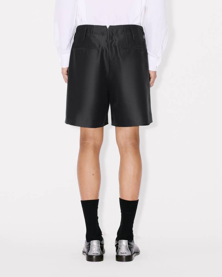Kenzo - Quần short KENZO may đo từ len nguyên chất và lụa