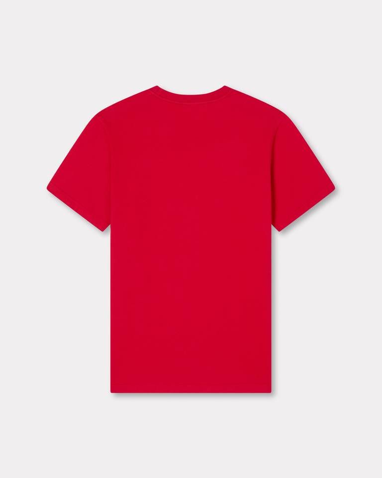 Kenzo - Áo thun cotton thêu KENZO Boke Flower dáng slim.