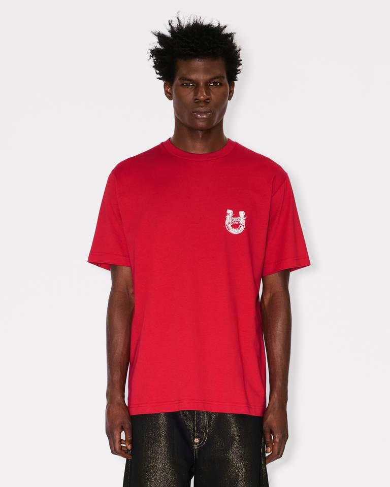 Kenzo - Áo thun cotton KENZO Lucky Horses