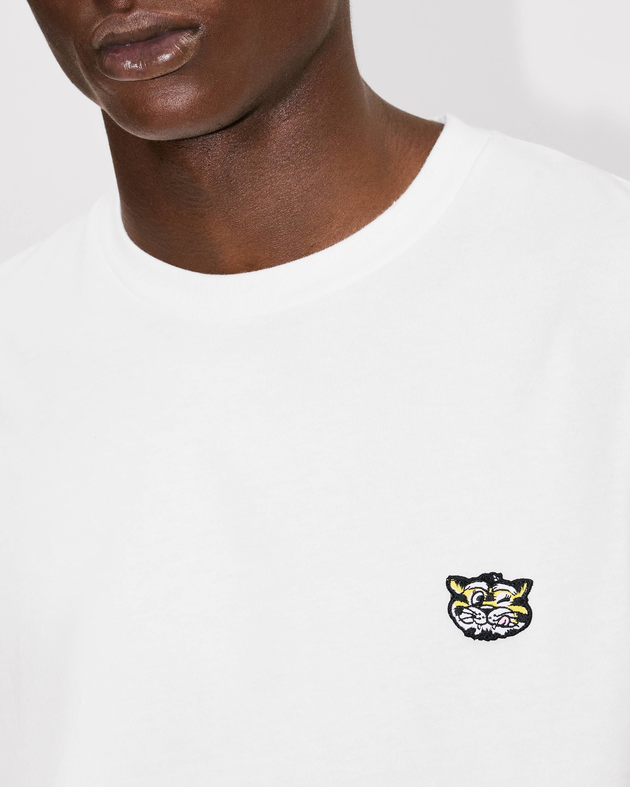 Áo thun cotton thêu KENZO Wild Tiger