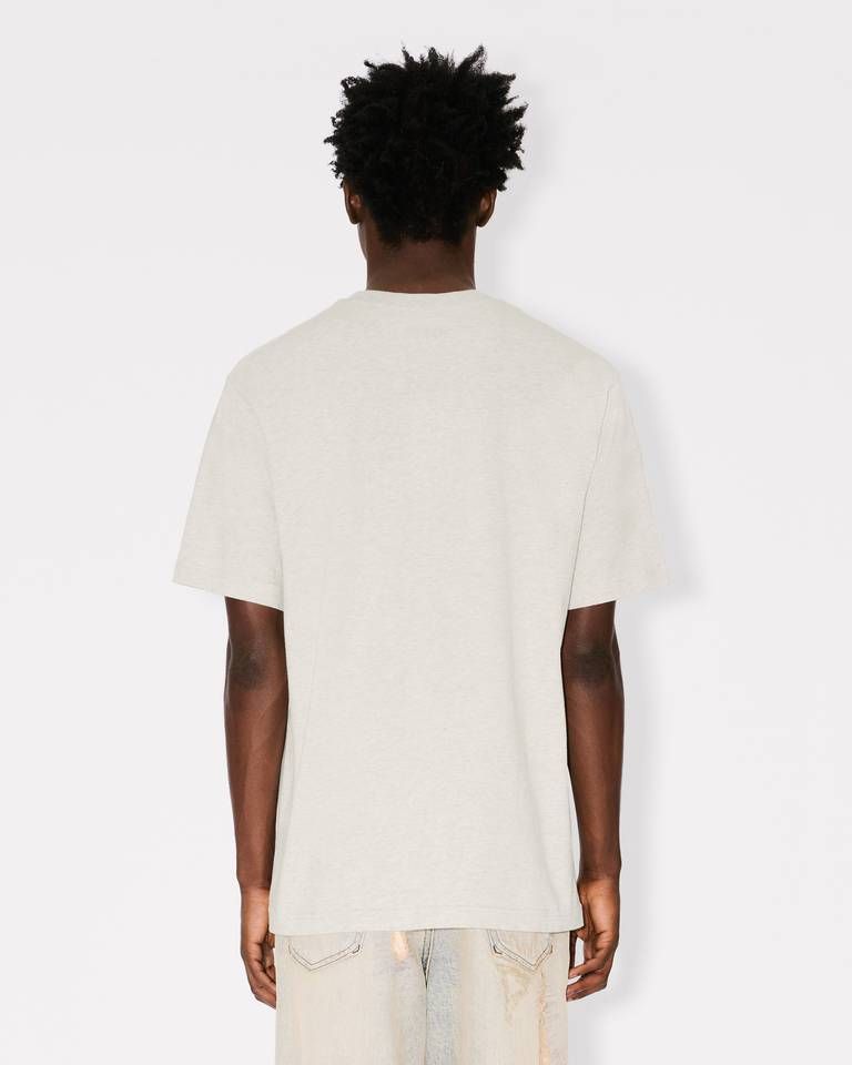 Áo thun cotton thêu KENZO Wild Tiger