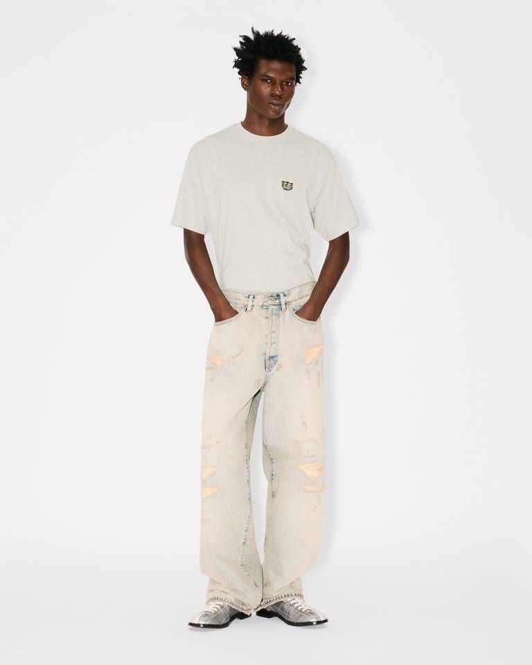 Kenzo - Áo thun cotton thêu KENZO Wild Tiger