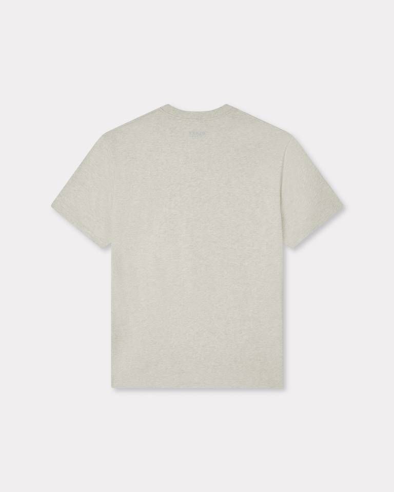 Áo thun cotton thêu KENZO Wild Tiger