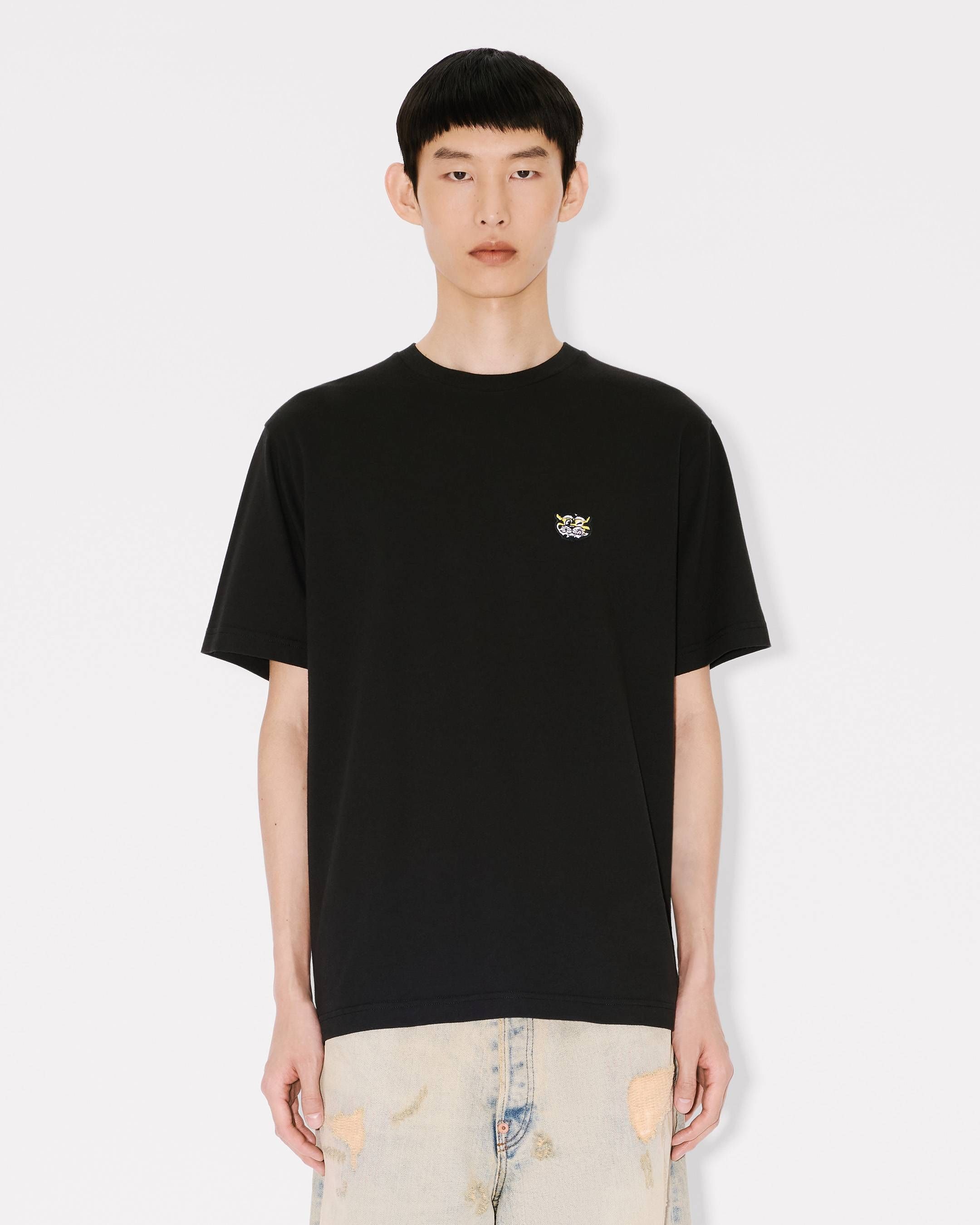 Áo thun cotton thêu KENZO Wild Tiger