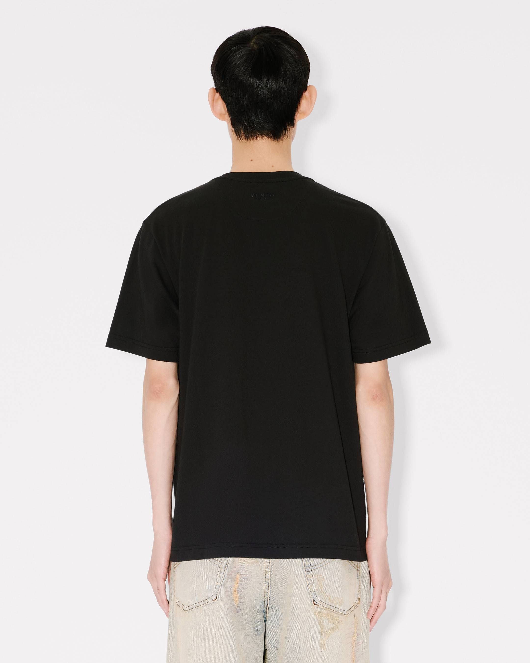 Áo thun cotton thêu KENZO Wild Tiger