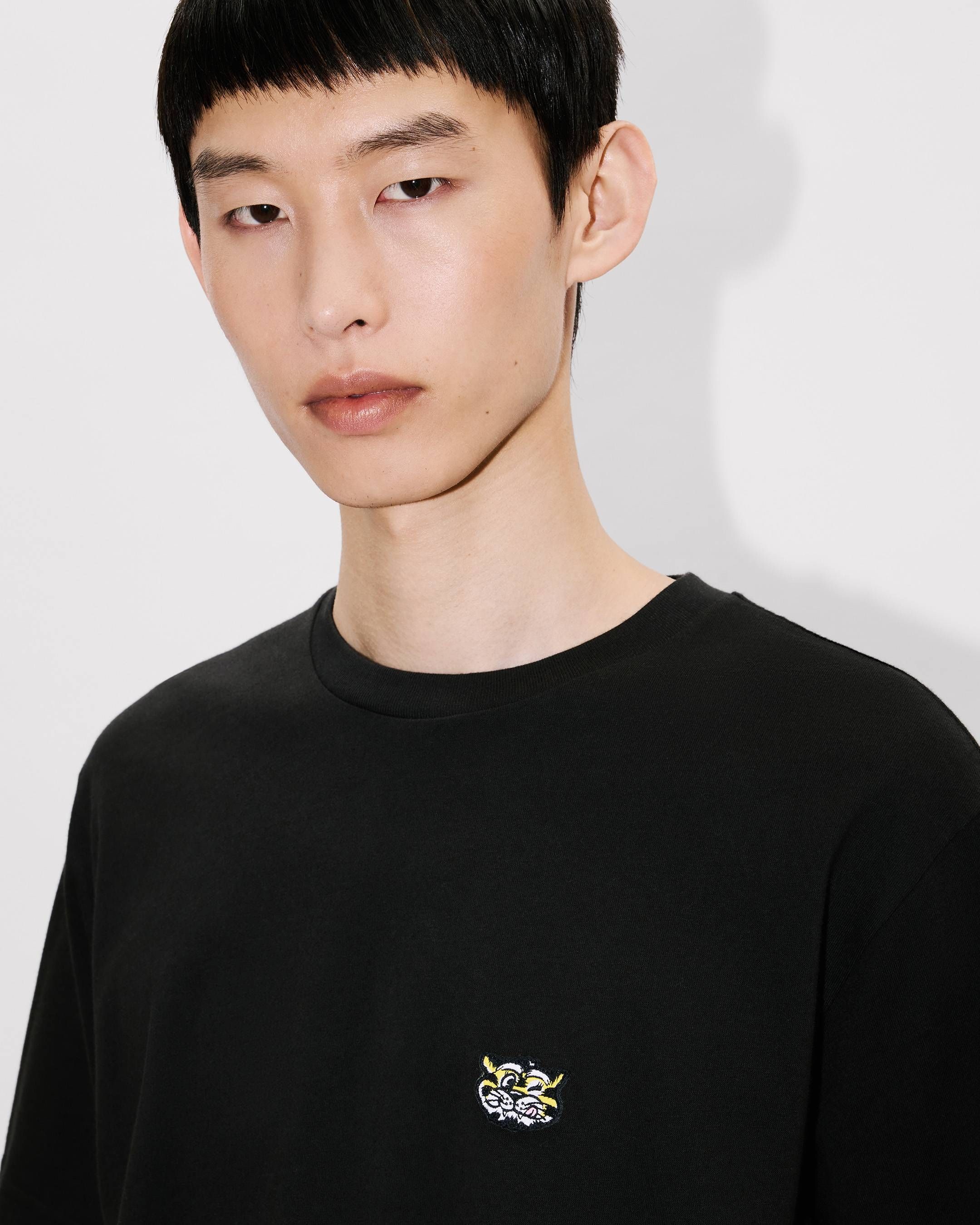 Áo thun cotton thêu KENZO Wild Tiger