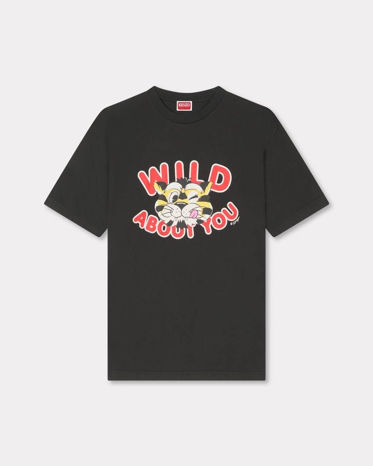 Áo thun cotton KENZO Wild Tiger